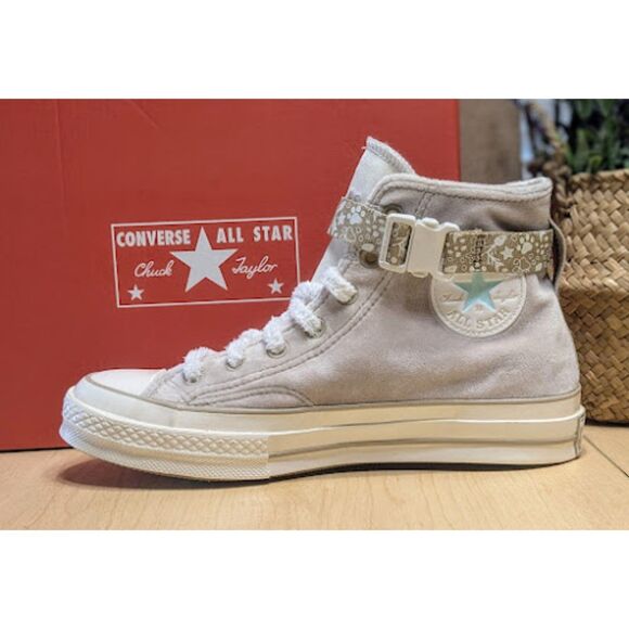 Converse Chuck 70 Cat Inspired Velvet High Top Unisex Sneakers W8 M6 NIB - Picture 8 of 14